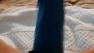 Squirting for Big Blue 