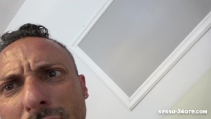 ITALY: FUCK DIARY #234: WIFE bangs my affair and I: Lara De Santis & Elisabetta Zaffiro! SESSO-24ORE