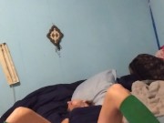 She cums in her panties with vibrator 15/16