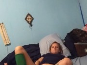 She cums in her panties with vibrator 7/16