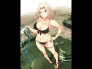 Fap to the beat challenge Kay Girls Und Panzer