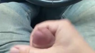 Jerking off in a parking lot 