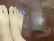 Thai schoolgirl Feet Showoff 002