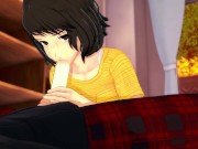 Persona 5 Kawakami giving personal sex lessons 3/16
