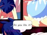 Riven x Ahri Lesbian Sex (League Of Legends) 12/16