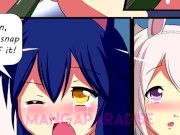 Riven x Ahri Lesbian Sex (League Of Legends) 9/16