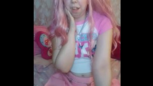 Kawaii Egirl teases and laughs at you | Small Penis Humiliation ♡ full video on Manyvids ♡ link in m