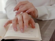 ULTRAFILMS Gorgeous Mila Azul gets really horny while doing some work and decided to take care of herself 1/16