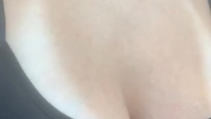 Milf shows tits 