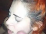 Me saca toda la leche para limpiarse el maquillaje 14/16