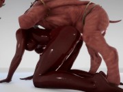 Hot Black Girl x Orcs 3D 10/16