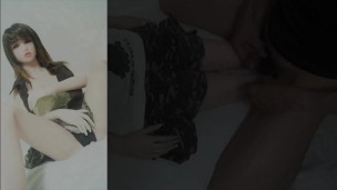 義妹の使い込んだ紺パンティにいたずら2/I played with my sister-in-law's dark blue panties.2