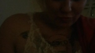Horny blondie alone 
