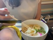 ご飯食べながら気持ちいいことしてみた！ 3/16