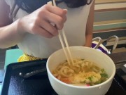 ご飯食べながら気持ちいいことしてみた！ 5/16