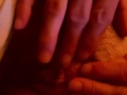 Spanish Milf Horny Housewife Masturbating pussy until i cum In sofa of House 1/16