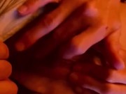 Spanish Milf Horny Housewife Masturbating pussy until i cum In sofa of House 2/16