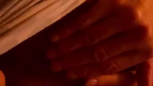 Spanish Milf Horny Housewife Masturbating pussy until i cum In sofa of House