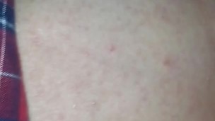 MissLexiLoup hot curvy ass female jerking off pov butthole August evening