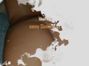 dirty creampie during period | close up view 2/16