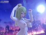 Animation. Nude Samus Street Dance [Grand Cupido]( Metroid ) 13/16