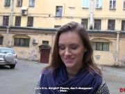 Beautiful girl tricked into great sex with so-called agent 2/16