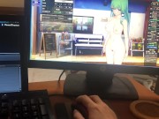 【エロゲーコイカツ！】東方 東風谷早苗3DCGアニメ動画(東方Project)[Hentai Game Koikatsu! Touhou Sanae Kochiya(Anime 3DCG Video) 15/16