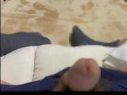 早漏君が急にオナニー撮りたくなったのでシコシコしてみた。
