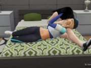 Lesbian Couple Try Their New Plastic Toy - Sexual Hot Animations 2/16