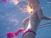 Elena Proklova shows how sexy can one be alone in the pool 8/16