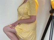 Annabel’s yellow summer dress 3/16
