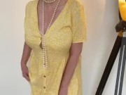 Annabel’s yellow summer dress 4/16