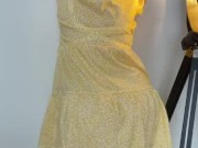 Annabel’s yellow summer dress 7/16