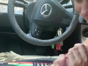 blowjob in the car. She was so horny she couldn’t help but to sit on it 12/16