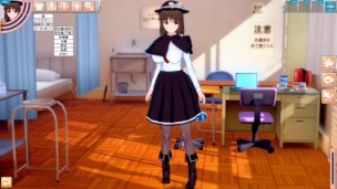【エロゲーコイカツ！】東方 宇佐見蓮子3DCGアニメ動画(東方Project)[Hentai Game Koikatsu! Touhou Renko Usami(Anime 3DCG Video)]