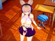 【エロゲーコイカツ！】東方 豊聡耳神子3DCGアニメ動画(東方Project)[Hentai Game Koikatsu! Touhou Toyosatomimi no Miko(Anime 3DCG