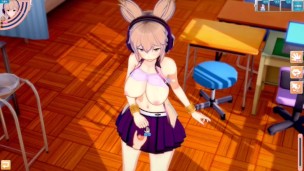 【エロゲーコイカツ！】東方 豊聡耳神子3DCGアニメ動画(東方Project)[Hentai Game Koikatsu! Touhou Toyosatomimi no Miko(Anime 3DCG