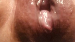 Creamy dripping creampie