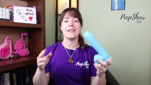 Toy Review - Touch And Glow 8" Glow in the Dark Dildo, Dual-Layer Silicone