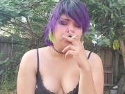 cum smoke and cough with me 4/16