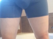 Almost Didn't Make It, had to use the shower to hide what I'm doing 3/16