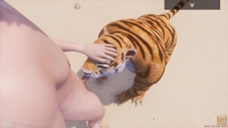 Wild Life / Fucking a Furrie Tiger Girl 🐯 - RedTube
