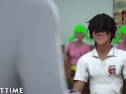 ADULT TIME Hentai Sex Professor Jerks Off And Fucks A Student To Prove A Point 5/16