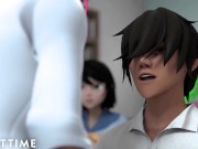 ADULT TIME Hentai Sex Professor Jerks Off And Fucks A Student To Prove A Point 6/16