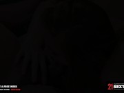 Petite Blondie Guzzles Old Man's Cock After A Shower 6/16