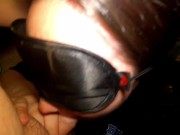 Blindfolded Amateur Girlfriend Gets Facial 13/16