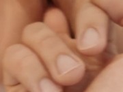 Primo piano della sua fica bagnata con doppio orgasmo  6/16