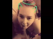 TFOM#2 JAYMO AND SAMMII PERSONAL SLUT SLUT takes yet another huge facial SLOW MOTION
