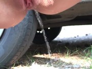 My girl loves to pee before sex 16/16