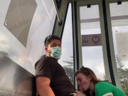 Sexo publico en el metrocable 2/16